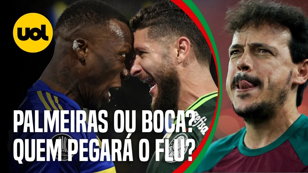 ???? PALMEIRAS OU BOCA JUNIORS: QUEM FARÁ A FINAL DA LIBERTADORES CONTRA O FLUMINENSE