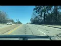 Atlanta Road view At Morning time Driving
