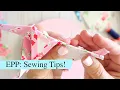 How To English Paper Piece Part 3 How to Sew