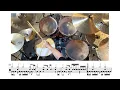 【譜面DL可】Scars / Sable Hills【叩いてみた】Drum Cover