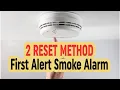 How To Reset First Alert Smoke Alarm