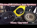 Jeep Cherokee Factory Speaker Replacement