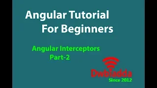 Angular Interceptors part 2 Angular tutorial