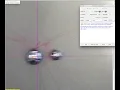 Checking momentum conservation via tracking