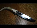 Making a Primitive Antler Handle for a Morakniv Companion Knife