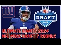 Ultimate NY Giants 2024 NFL Mock Draft 7 Round Simulation