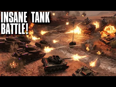 THE BIGGEST TANK BRAWL YET! - 3v3 - Company of Heroes 3