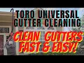 Clean Gutters Fast and Easy Toro Universal Gutter Cleaning Blower Attachment
