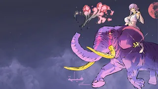 فيلة   مع سوري دندنها