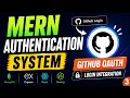 GitHub OAuth Integration in MERN Stack Login with GitHub MERN Authentication Series - 3