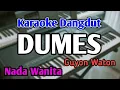Download Lagu DUMES - KARAOKE || NADA WANITA CEWEK || Happy Asmara || Audio HQ || Live Keyboard