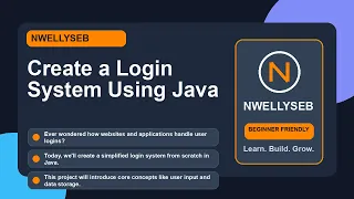 Create a Login System Using Java