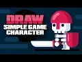 Game Character Design - Flat Design Designing