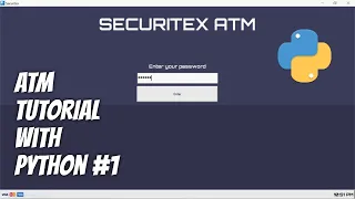 Python TKinter - ATM Machine Tutorial with Multiple Window Frames for Beginners