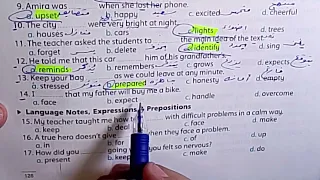 حل صفحة 122 123 126 130 كتاب المعاصر 2026 انجليزي الصف الثاني الاعدادى الوحدة الثالثة الدرسين 5 6 