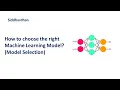 6 4 How to choose the right Machine Learning Model Model Selection Cross Validation