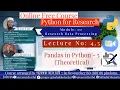 Lecture 4 5 Pandas in Python - 5 Theoretical Python for Research