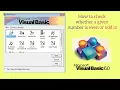 How to check whether a given number is even or odd in visual basic 6 0