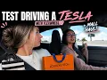Test Driving A Tesla with FLEXWNESS Mall Haul