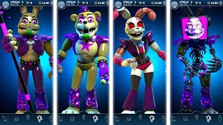 FNAF Afton Animatronics Workshop & Jumpscares Animations