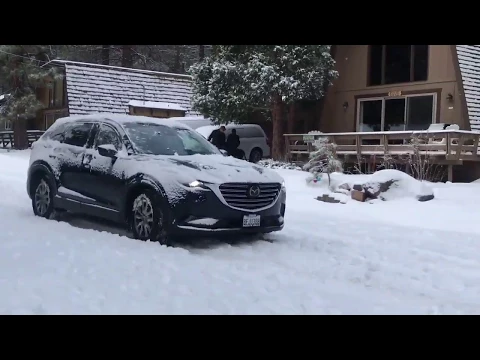 Download MP3 2018 Mazda CX-9 AWD on snow in Big Bear