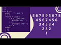 39 Number Pattern without any pre-defined method using while loop in Python