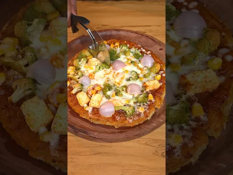 Healthy protein pizza 🍕 #pizza