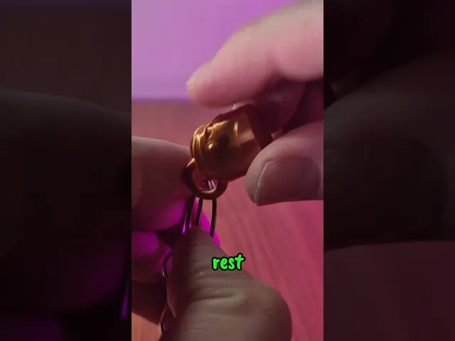 Warrior Helmet Keychain video thumbnail