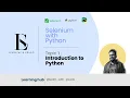 Topic1 Introduction to Python Learn Python Basics Selenium from Scratch