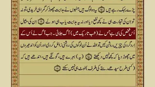 بہت خوبصورت آواز میں قرآن مجید کی تلاوت سنیں ترجمہ کے ساتھ 