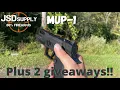JSD MUP-1 Plus 2 giveaways