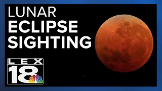 When is the best time to see the total lunar eclipse in Kentucky