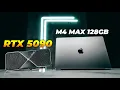 The UNFAIR Comparison - Nvidia RTX 5090 VS Apple M4 MAX