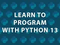 Learn to Program 13 Iterables List Comprehensions Generators