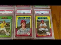 1975 Topps Complete HOF Run 82 Cards