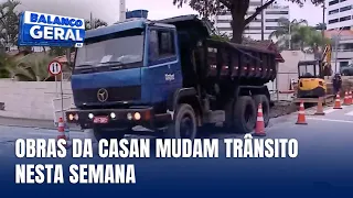 Obras da CASAN causam alterações no trânsito em João Paulo e Lagoa