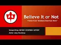 Believe It or Not - アメリカヒーローのテーマ / Joey Scarbury 【Aerophone】