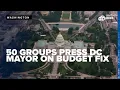Around 50 groups promote fiscal tools to DC mayor amid Congressional budget battle