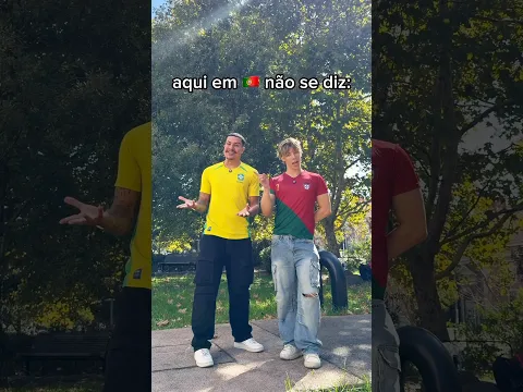 Palavras diferentes, mesmo significado! 😱 Portugal 🇵🇹 VS Brasil 🇧🇷 Quem ganha? 🔥 #shorts