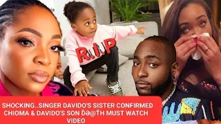 shocking singer davidos sister confirmed chioma u0026 davidos son h must watch video