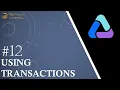 Tutorial Transactions in UFT Start Transactions End Transactions UFT Tutorials