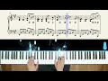 【Piano Cover】經典好聽的歌曲｜魏如昀 - 聽見下雨的聲音｜高還原純鋼琴版｜高音質/附譜/歌詞