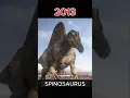 Evolution of Spinosaurus (2001 - 2025)
