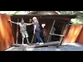 santa cruz mystery spot - girl shrinks walking across board 6 16 21