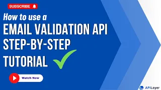 How to Validate Emails in React Using APILayer s Mailboxlayer API Stop Fake Signups