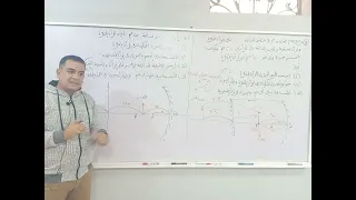 جزء ثالث أسهل طريقه لحل مسائل المرايا الصف الثالث الاعدادي علوم 