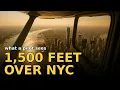 What NYC Actually Looks Like From a Small Plane at 1 500 Feet