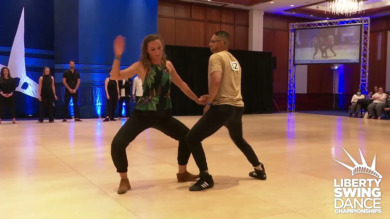 Liberty Swing 2022 All Star Strictly Swing Roberto Corporan & Olivia Burnsed