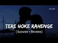 Lagu Tere Ho ke Rahenge (Slowed + Reverb) | Arijit Singh | Raja Natwarlal | SR Lofi