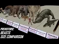 Prehistoric Beasts Size Comparison